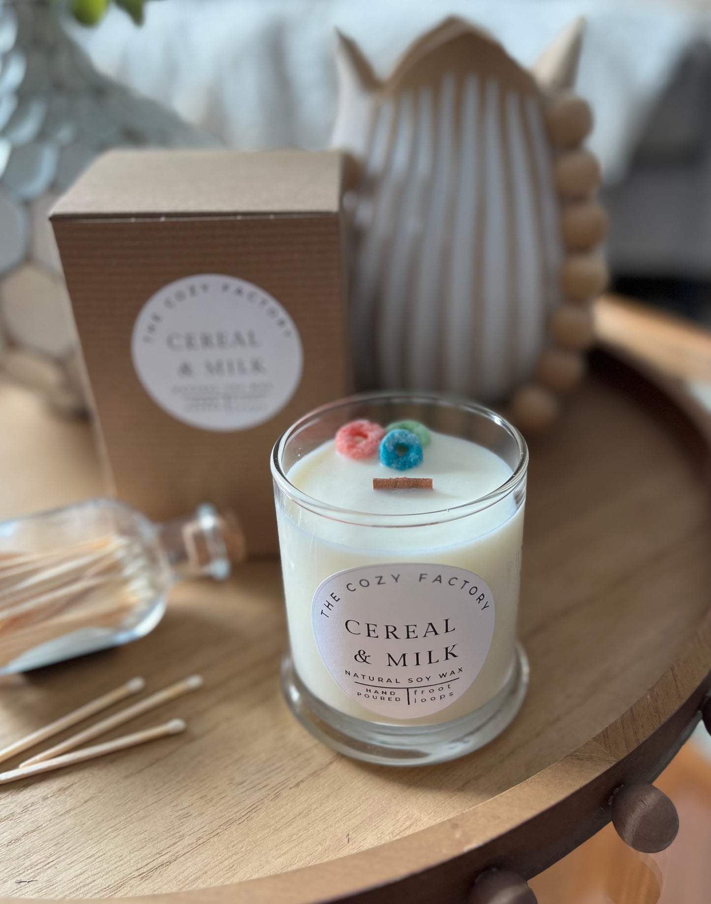 Cereal & Milk 12 oz Jar - Fruit Loops