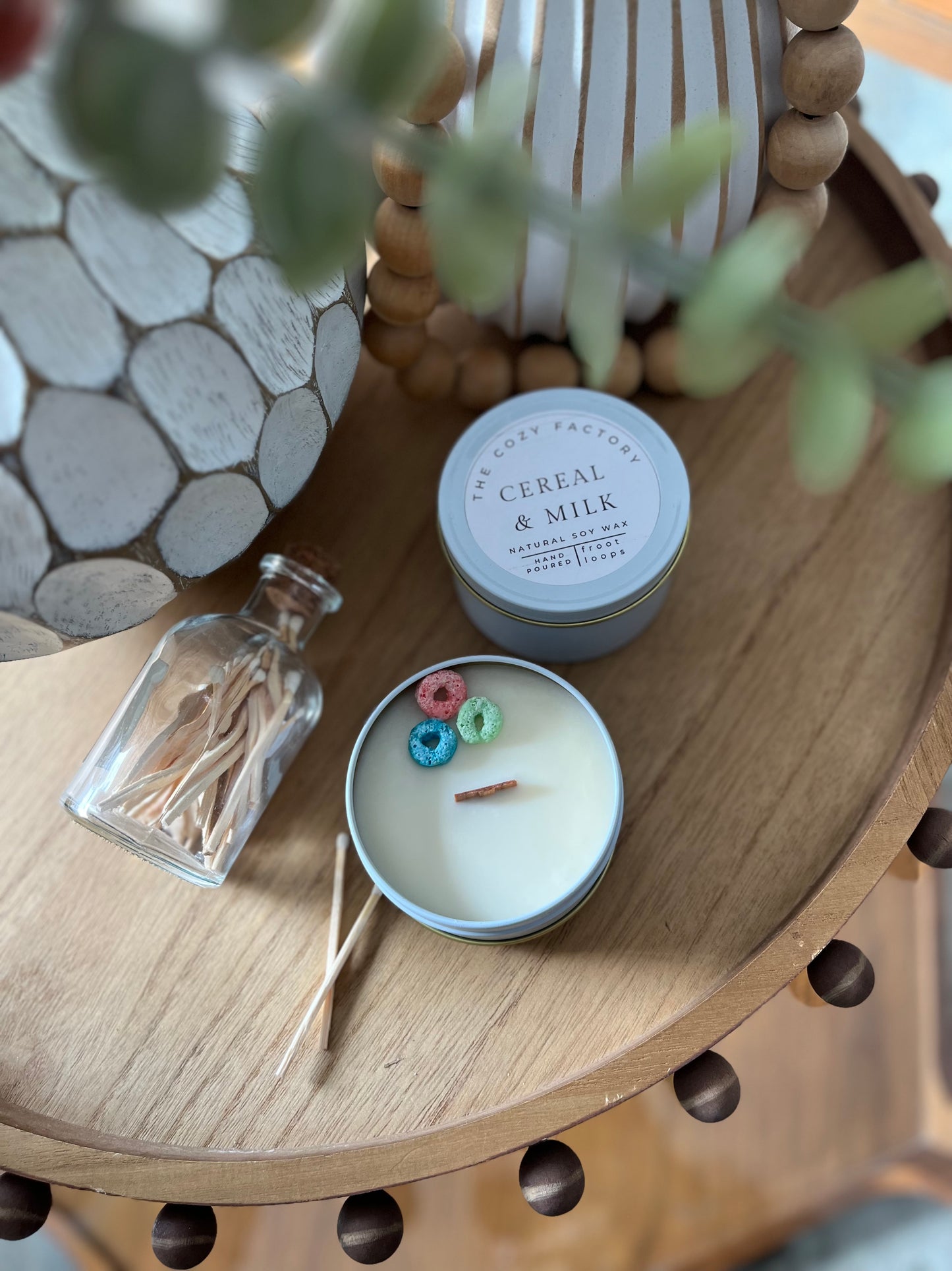 Cereal & Milk 8oz Travel Tin - Fruit Loops