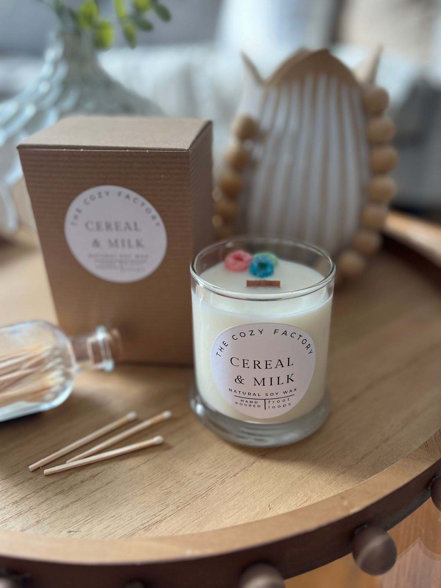 Cereal & Milk 12 oz Jar - Fruit Loops