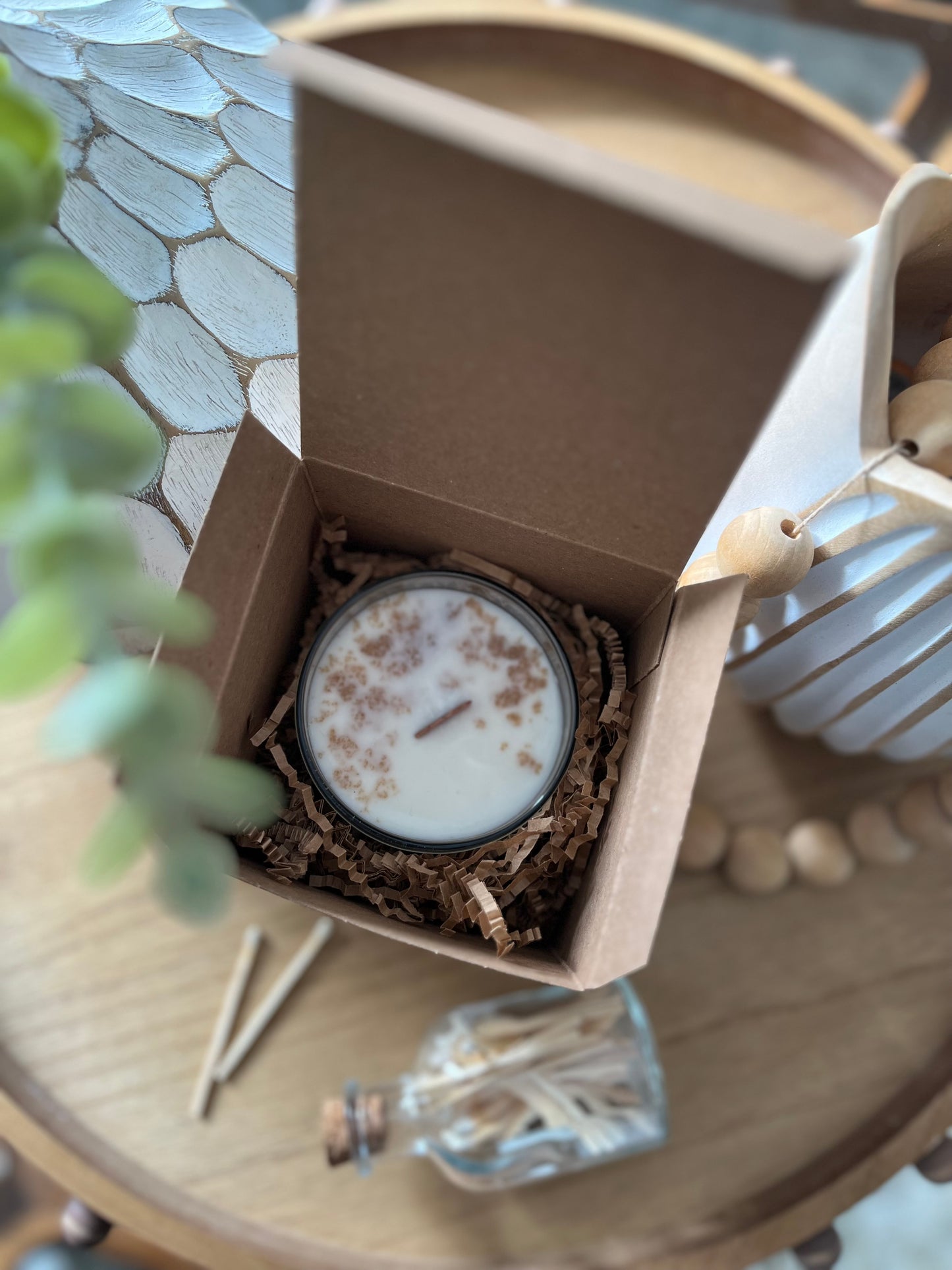 Home Body 12oz Jar - Creamy Cinnamon Chai