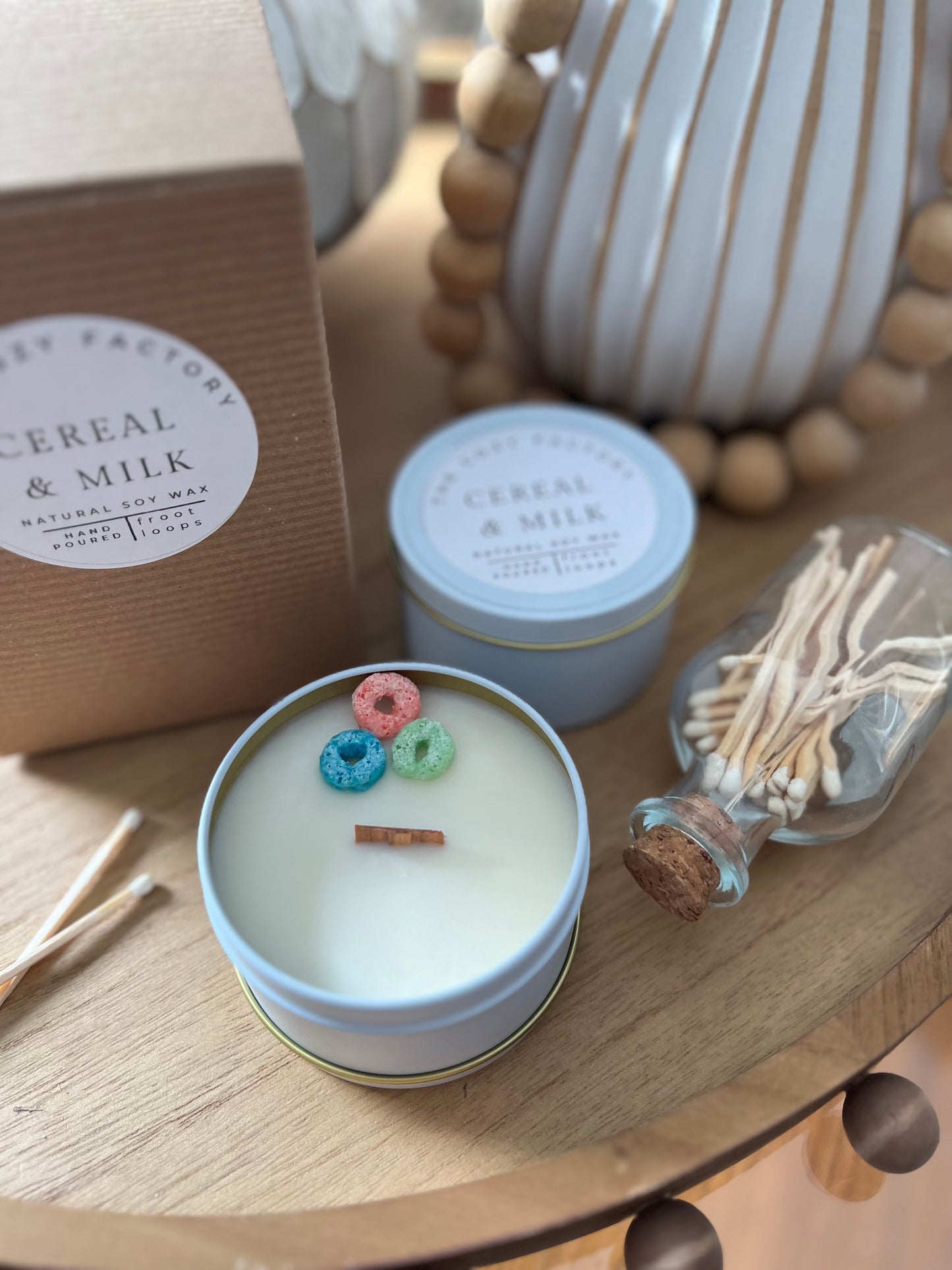 Cereal & Milk 8oz Travel Tin - Fruit Loops