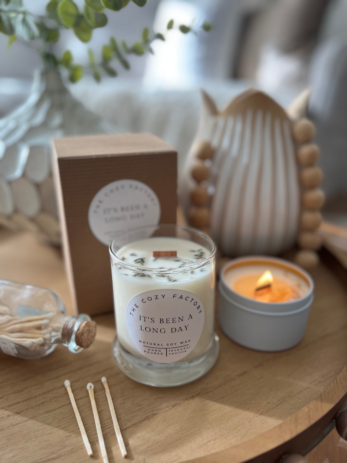 It's been a long day 12 oz Jar - Lavender Vanilla